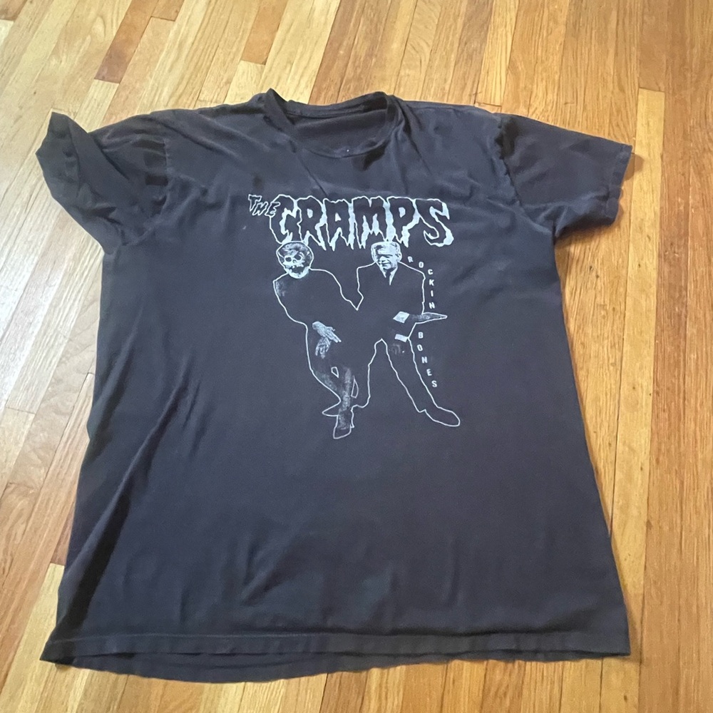 Very rare Vintage 1990s SST records Cramps punk goth tee